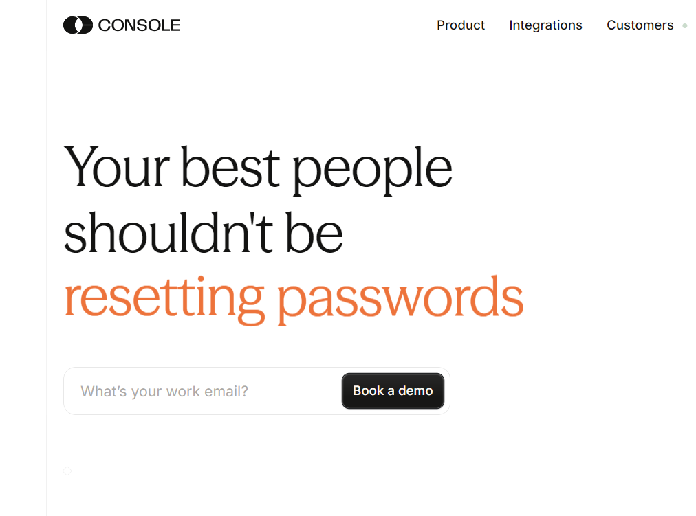 Homepage, deck and sales copy aligned with how you explain the product